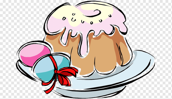 Нарисовать Пасхальный кулич