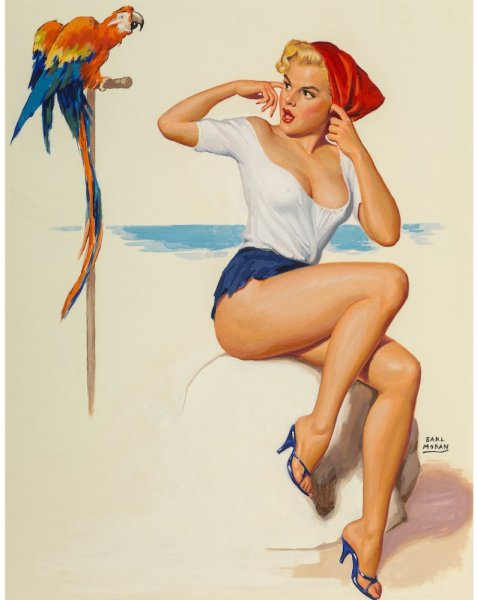 Альберто Варгас пин ап