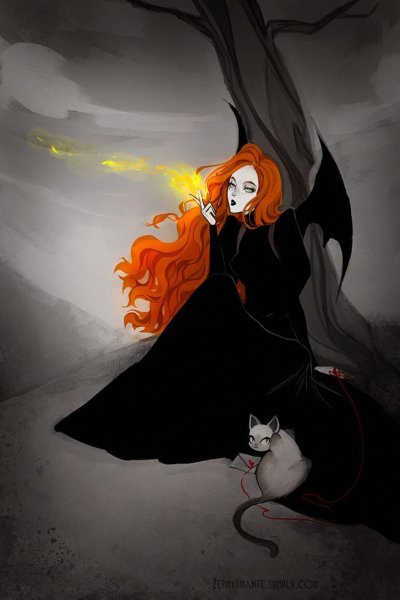 Ведьма Лаура Zephyrhant арт