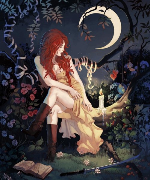 Рыжеволосая ведьма