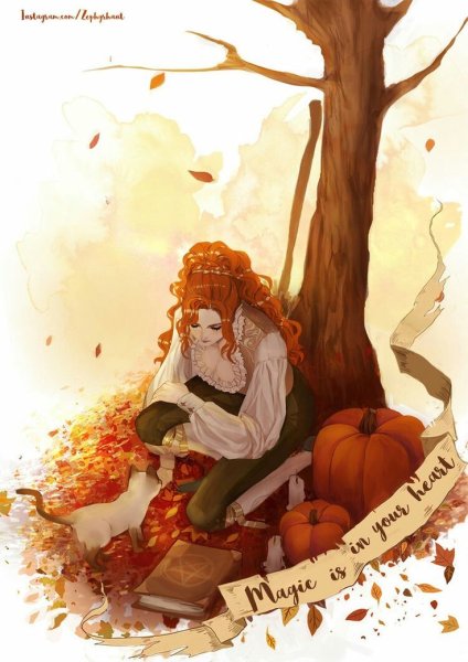 Ведьма Лаура Zephyrhant арт