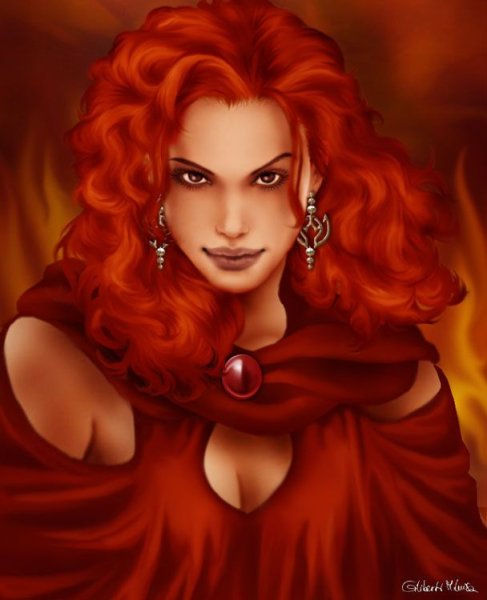 Рыжая ведьма Гелла мастер и Маргарита