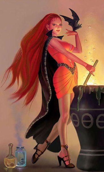 Рыжая ведьмочка