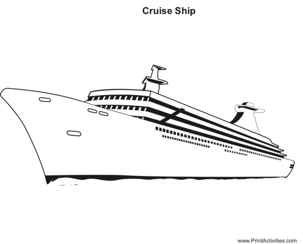 Яхта карандашом