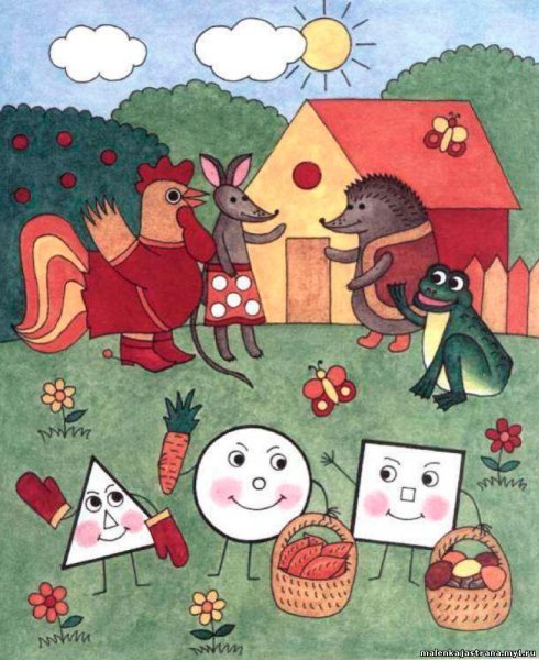 Математические сказки для дошкольников