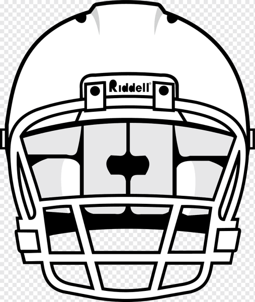 Хоккейный шлем трафарет