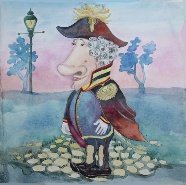 Иллюстрации к повести нос Гоголя