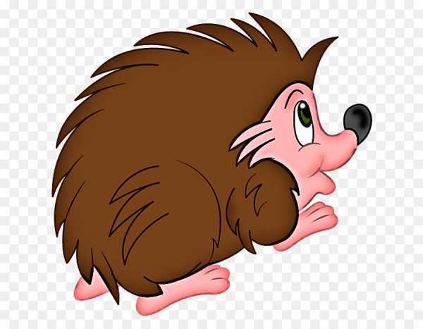 Еж мультяшный