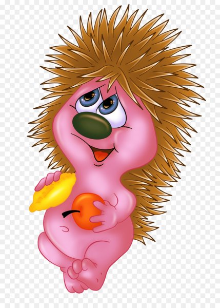 Ежик из мультика