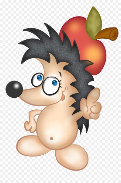 Ежики мультяшные