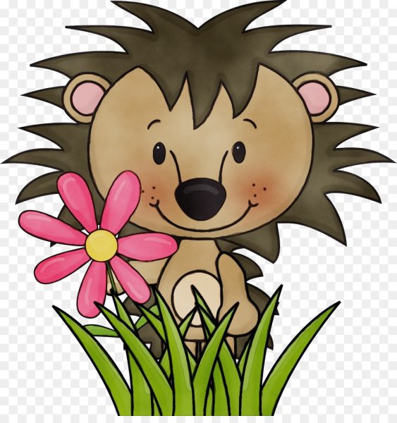 Ежики мультяшные