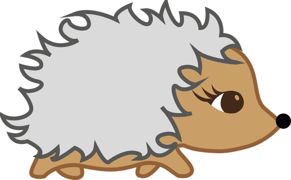 Ежик Векторная Графика