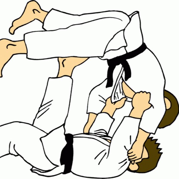 Рисунок на тему дзюдо