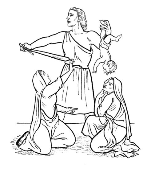 Моисей младенец Ветхий Завет