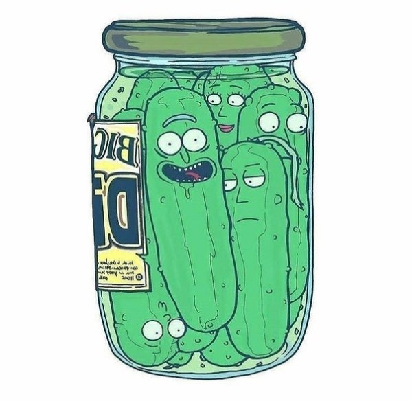 Рик и Морти банка огурцов