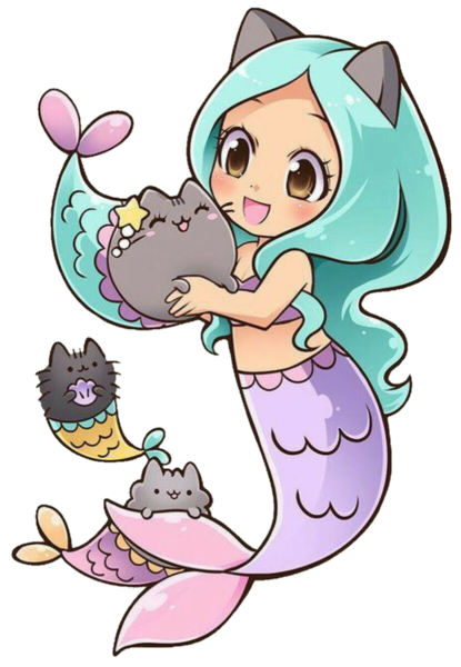 Чиби кавай Русалка