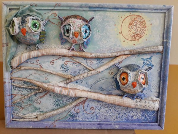 Схема поделки каляднай зорки