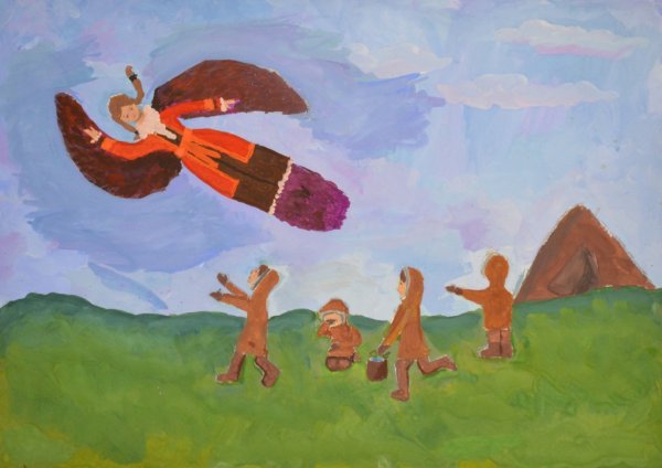 Ненцы раскраска