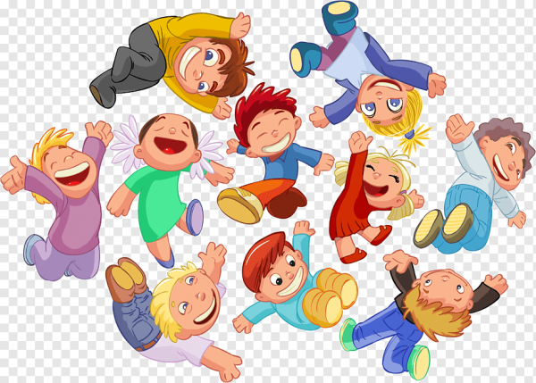 Веселые дети мультяшные