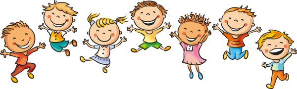 Дети на прозрачном фоне