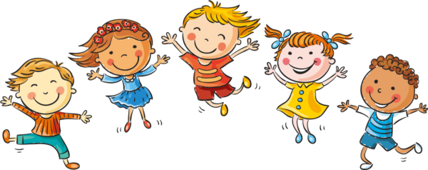 Веселые дети рисунок