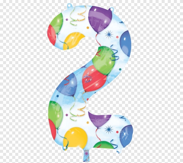 Красивые цифры с шарами