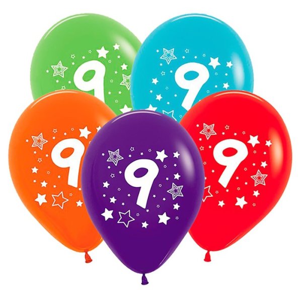 Воздушный шар цифра