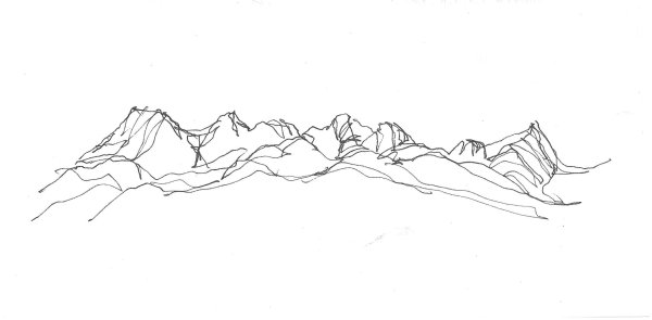 Горы скетч