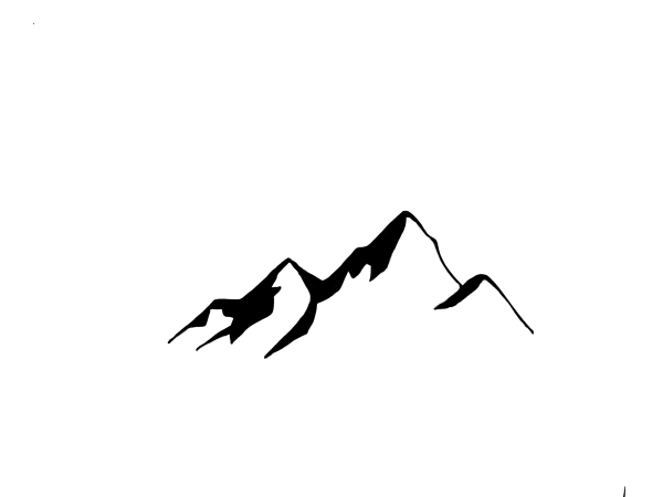 Горы тату эскизы Минимализм