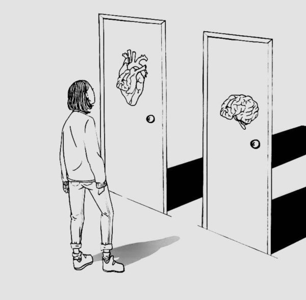 Открытая дверь рисунок карандашом