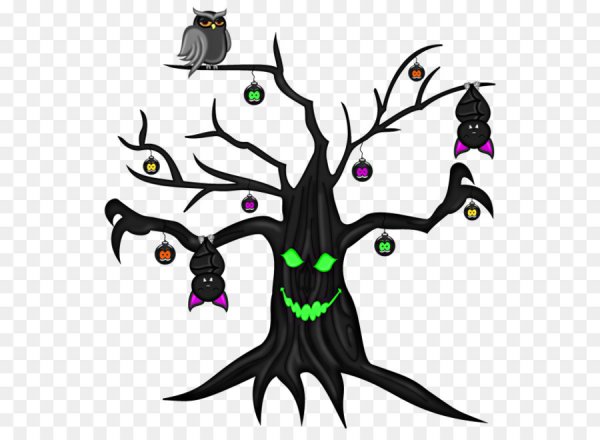 Дерево для Хэллоуина