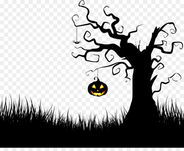 Хэллоуинское дерево
