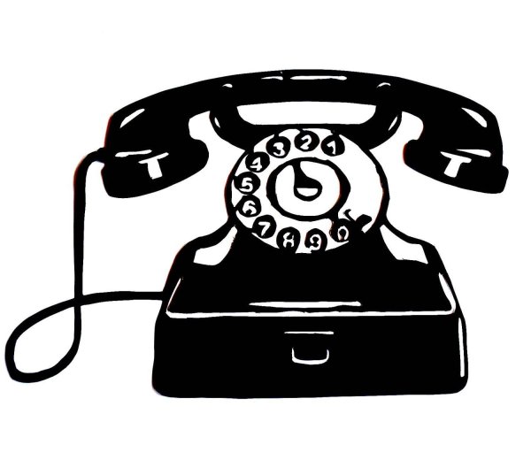 Графическое изображение телефона