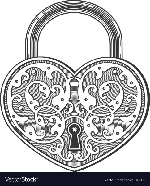 Замок навесной раскраска