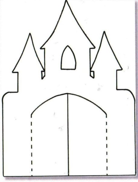 Симметричные замки из бумаги