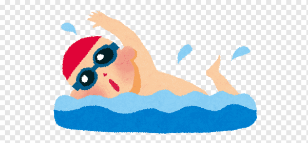 Силуэт пловца Баттерфляй