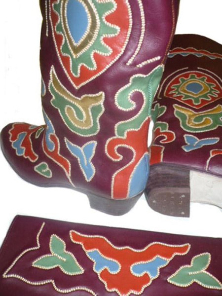 Татарский орнамент ичиги