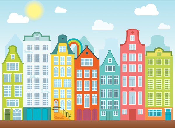 Детский многоэтажный домик