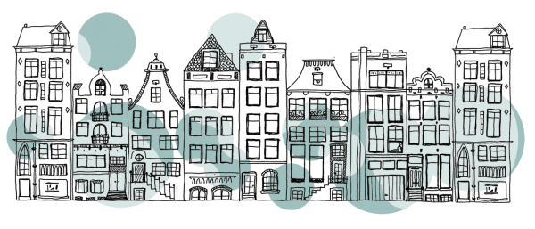 Голландский домик контур