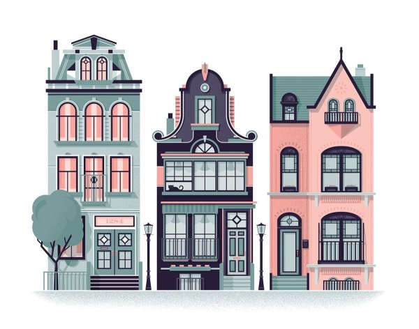 Фасады домов для детей