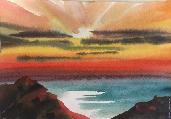 Пейзаж по сырому