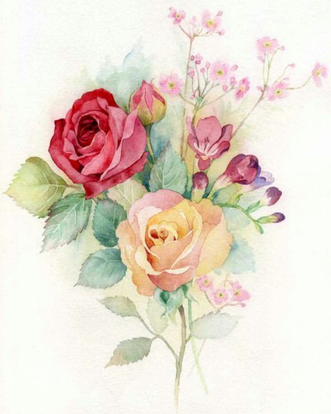 Anne Marie Patry-Belluteau акварели