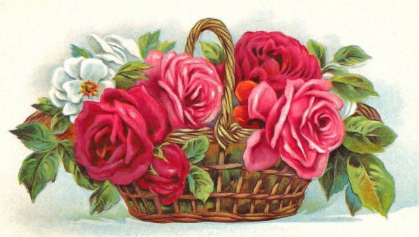 Букет цветов для декупажа