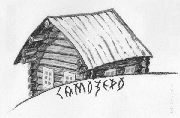 Зарисовка избы