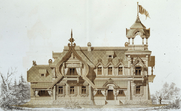 Иван Ропет мотивы русской архитектуры