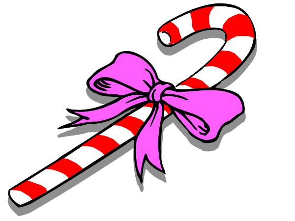 Конфетки тросточки Рождественские