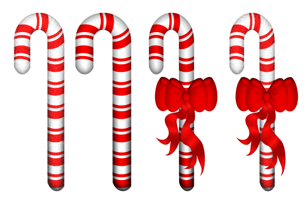 Новогодняя палочка леденец