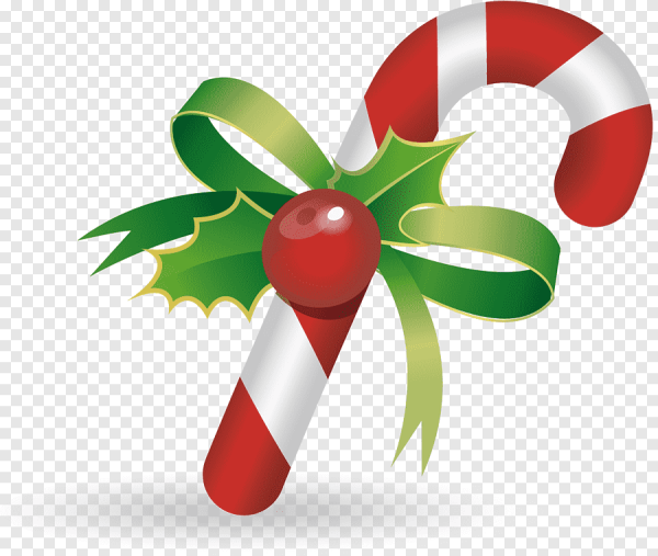 Новогодний леденец красно зеленый