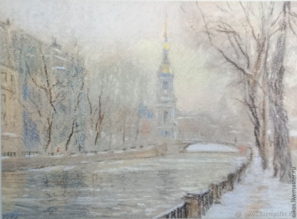 Картины Санкт-Петербурга пастэль