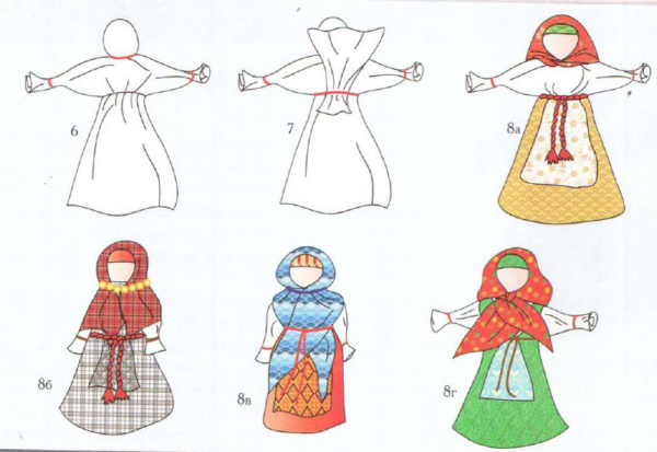 Кукла Столбушка Веснянка